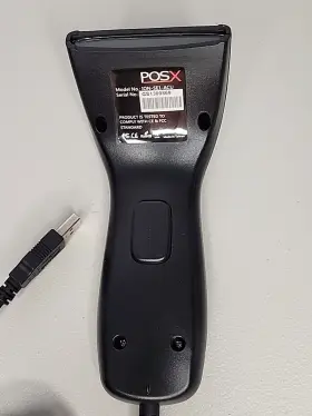 Pos-x Ion-se1-acu Posx Black Short Range Linear Handheld Wired Barcode Scanner #3