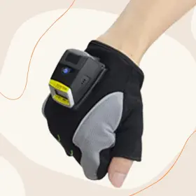 Mg01 Posunitech 791328225687 Finger Triger Glove For 1d / 2d Imager Wireless Barcode Scanner Dustproo