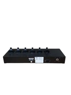 7035 Psion Teklogix 7967 Six 6 Bay Slot Battery Charger With 5 Batteries #3