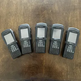 Wa9102-g1 Psion Teklogix Lot Of 5 7527c-g2 Workabout Pro3 Handheld Barcode Scan Untested