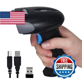 B0d4m562qm Rabitpos 1d 2d Qr Wireless Barcode Scanner Handheld Cordless Bar Code Reader