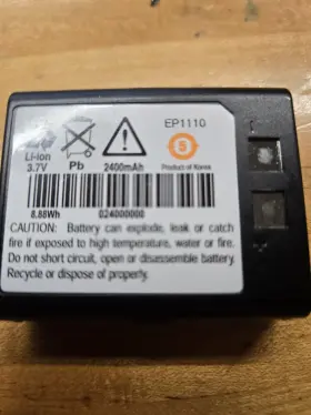 D11032400 Rohs Replacement Battery For Datalogic Falcon 4420 Barcode
