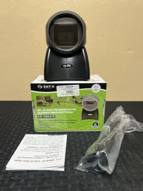 A18600 Sat 0732535927391 Id Area Imager Barcode Scanner 1d/2d Omnidirectional Usb Inch New