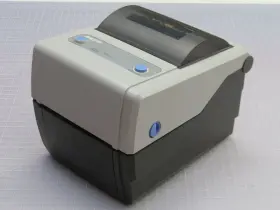 Cq408tt-rs Sato 4b200826 Bar Code Printer T265602