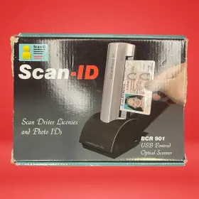 Sla1 Scan-id Bcr 901 Usb Optical Scanner With Lite Software