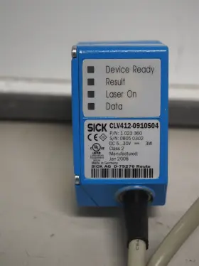 Clv412-0910s04 Sick Laser Bar Code Scanner #3