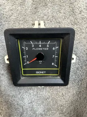 P50940-1 Signet 1245 509 Analog Flow Indicator 0-80gpm