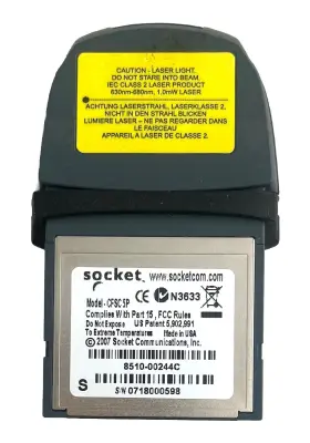 Cfsc-5p Socket Mobile Cf Scan Card Laser Barcode Scanner- Model #2