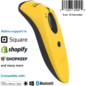Cx34021860 Socket Communications Mobile S730 1d Laser Barcode Scanner - Bluetooth Yellow