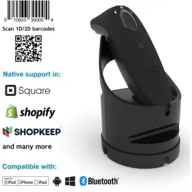 Cx38112571 Socket Communications Mobile S740 Universal Barcode Scanner Black And Dock