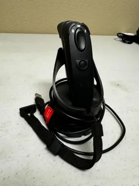 Cx3780-2540 Socket Cx37802540 Mobile Durascan D730 Laser Barcode Scanner Gray And Dock