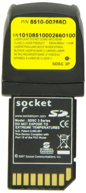 Socket Mobile 758497053060 Sdio Scan Card 3p Class 2 Laser #3