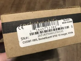 Cx3397-1855 Socket Mobile Socketscan S700 1d Imager Barcode Scanner Bluetooth White Tested #3