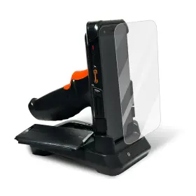 Sx-mpt101-apc Solux Pda Handheld Android Barcode Scanner With Pistol Grip Charging Cradle