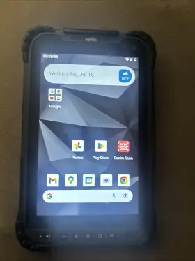 5ghuw20duo52 Sonim Rs80 64gb Tablet With Scanner - Black Unlocked