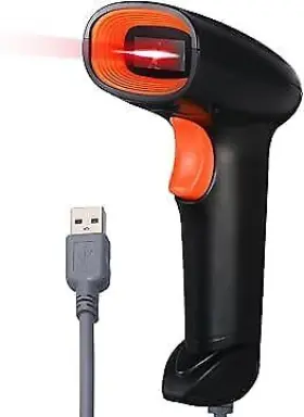 Soonmark 795274780290 Handheld Usb Barcode Scanner Wired Automatic 1d Bar Code Reader For Supermark
