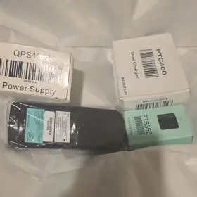 Qps100a Spectralink Ptb410 Barcode Scanner With Ptc400 Charger And Power Supply