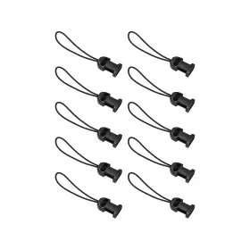 19165 Squids Barcode Scanner Lanyard Loop Attachment Black 10/pack