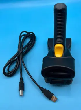 Bsh-hr2081t Star Micronics Newland Black Handheld Wired Barcode Scanner Tested