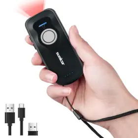 Sm8769s-2d Sumicor Portable 2d Bluetooth Barcode Scanner 1500mah Rechargeable Battery With Leve