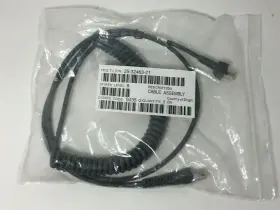 25-32463-21 Symbol Motorola Coiled Scanner Cable Pos Barcode Oem