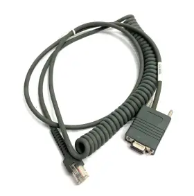 25-66732-21 Symbol Barcode Scanner Sprial Cord Cable Assembly
