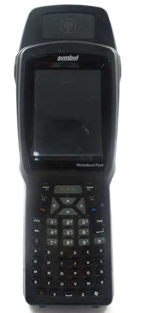 7528xuhfn Symbol Workabout Pro4 Barcode Scanner - Free Shipping