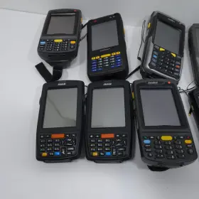 78525 Symbol Mixed Lot Of 9 Computer Barcode Scanners Janam #2