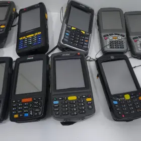 78525 Symbol Mixed Lot Of 9 Computer Barcode Scanners Janam #3