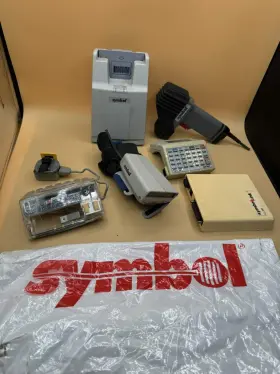 Ap-3390 Symbol Technologies Barcode Scanner Lot Symbollink Ll-385 1990 For Parts
