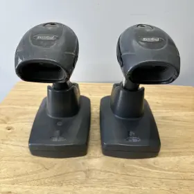 Cr0078-pc1f277wr Symbol Zebra X2 Barcode Scanner And Bases