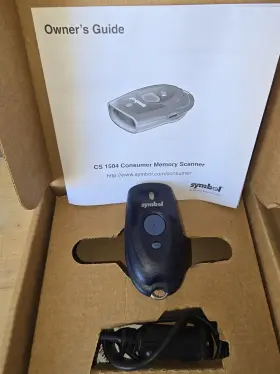 Cs1504-i100-01r Symbol Consumer Memory Laser Scanner