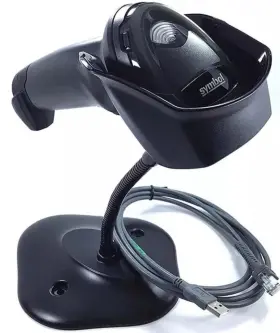 Ds4308-hd00007zzap Symbol Zebra Handheld 1d 2d Barcode Scanner With Stand Usb Cord