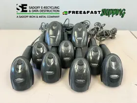 Ds6707-dc20007zzr Symbol W Lot Of 9-symbol Barcode Scanners Tested