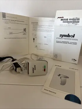 Ls1004-i100 Symbol Spark Barcode Scanner With Manual Not Tested