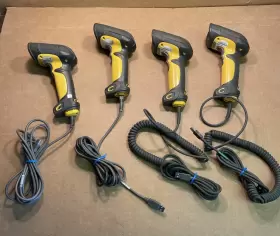 Ls3408-er20005r Symbol Lot Of 4 Motorola Barcode Scanner Ls3408 Er20005r / Ls3408-fz20005 Clean