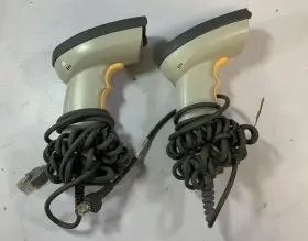 Ls4004i-i551 Symbol Lot Of 2 Wired Handheld Laser Barcode Scanner Gray Inch L1c