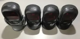 Ls9203-sr11007nswr Symbol Lot Of 4x Motorola Ls9203 Barcode Scanner With Stands #2