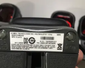Ls9203-sr11007nswr Symbol Lot Of 4x Motorola Ls9203 Barcode Scanner With Stands #3