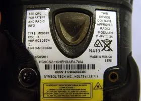 Mc9063-sheh9aea7ww Symbol Mc9000-s Mobile Computer Barcode Scanner Terminal #3