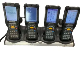Mc9090-gf0jbaga2wr Symbol 4 X Motorola 28key Ce5 Mono Crd9000 Charhger P.s #3