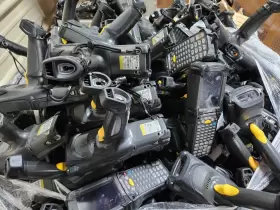 Mc9190-g30sweqa6wr Symbol Lot Of 100 Barcode Scanner Pulled From Working Environment