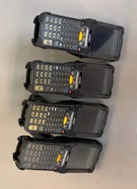 Mc92n0-gl0sxera6wr Symbol Lot Of 4 - Parts/ Repair Wireless Barcode Scanner