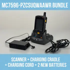 Mc7596-pzcskqwa9wr Symbol Motorola Mc75 Wireless Barcode Scanner Imager Free