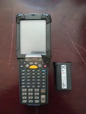 Mc9094-kuchjeha6wr Symbol Motorola Wireless Laser Barcode Scanner Windows Mobile
