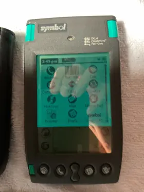 Spt1500 Symbol Barcode Scanner Pda With Carrying Case #3