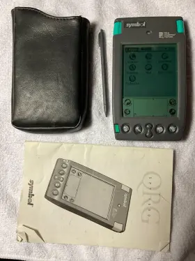 Spt1500 Symbol Barcode Scanner Pda With Carrying Case