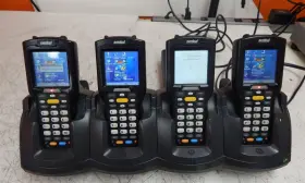 Mc32n0-gl2hcle0a Symbol Technologies Lot Of 5 Barcode Scanner With Dock Charger #3