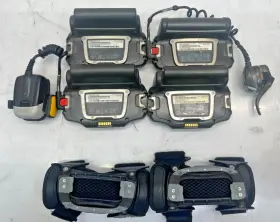 Wt41n0-t2h27er Symbol Lot Of 4 - Mobile Pc Barcode Scanner With Accessories T5-a2 #2