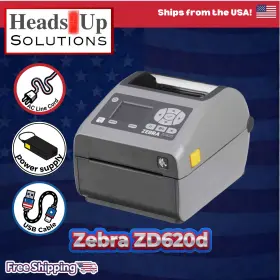 Zd620d Symbol Zebra Desktop Direct Thermal Label Printer Ships From The Usa
